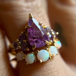 Opal Crown Nico Stacker