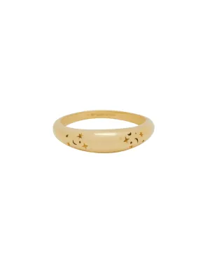 Orion Engravable Dome Ring