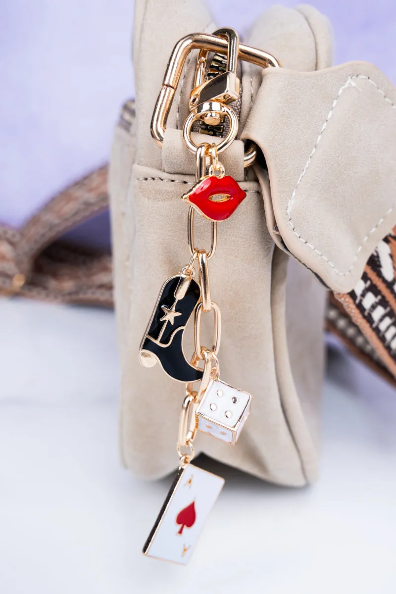 Outlaw Western Games Goldtone Bag Charms