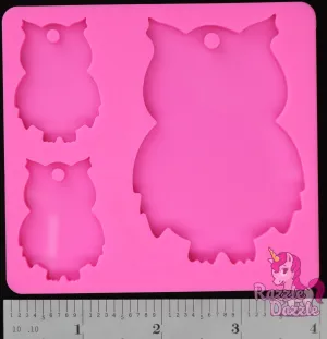 Owl Family Key Chain Mold