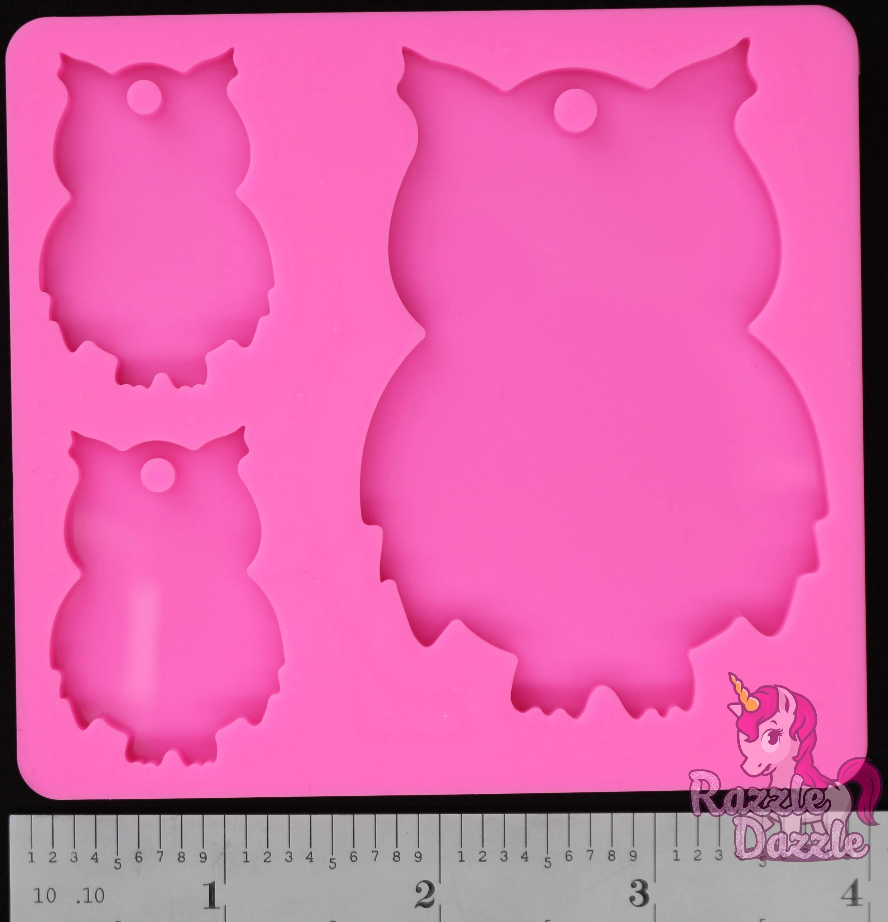 Owl Family Key Chain Mold