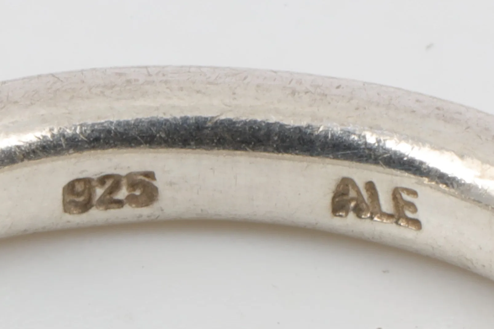 Pandora 925 Silver Stackable Rings Size 7.5 (11.38g.)