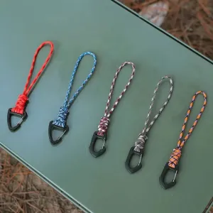 Paracord Lanyard Set 3pcs – High-Strength Quick Hang Hooks for Camping, Keychains, and Backpacks