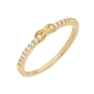 Pavé Infinity Ring