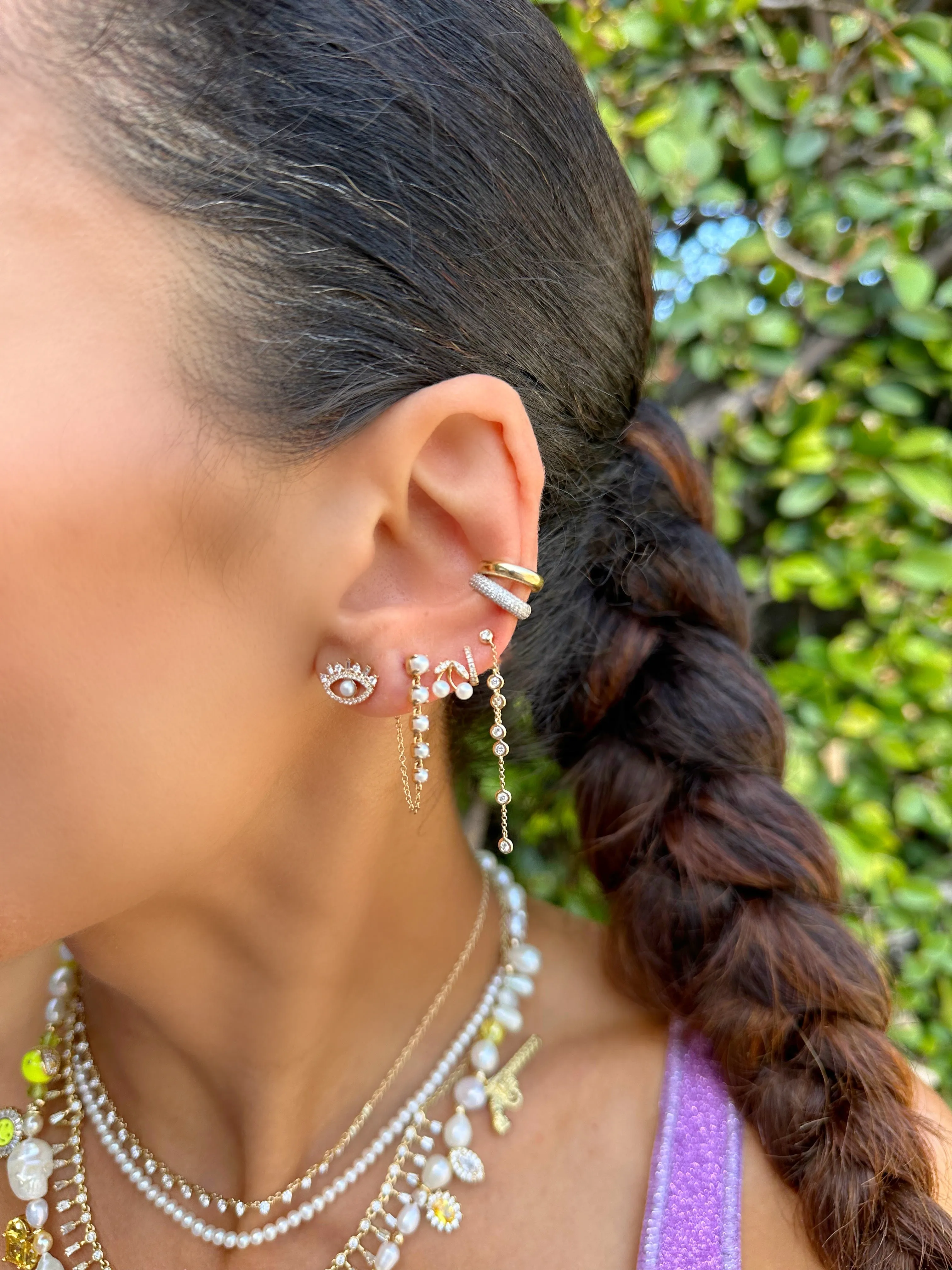 Pearl Cherry Studs