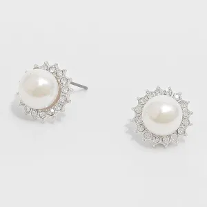 Pearl Stud Earrings | 215715