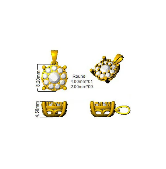 Pendants 18 KT Yellow Gold