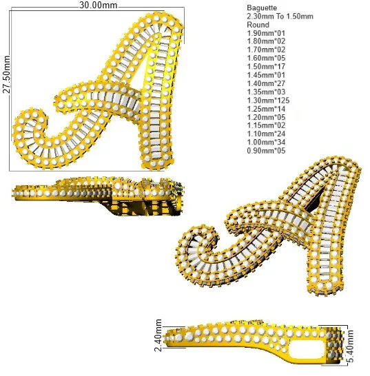 Pendants 18 KT Yellow Gold