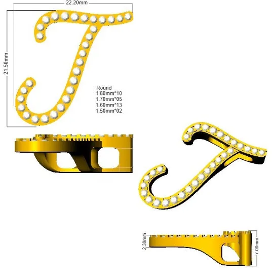 Pendants 18 KT Yellow Gold