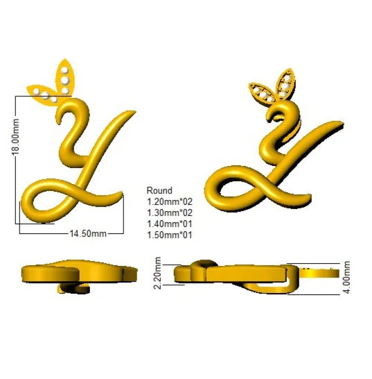 Pendants 9 KT Rose Gold