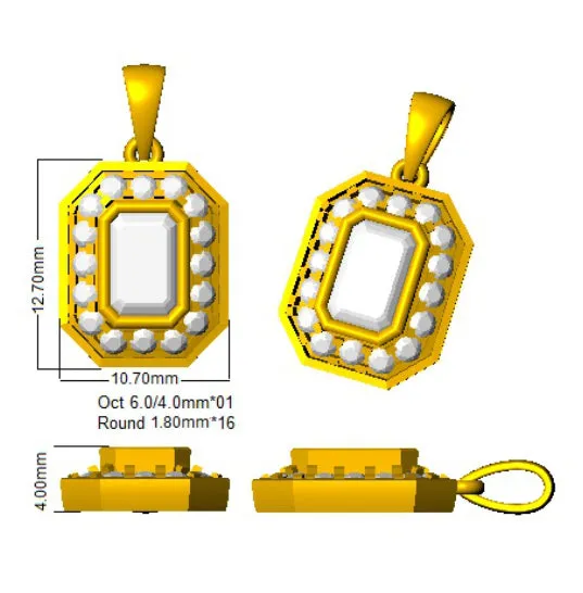 Pendants 950 Platinum