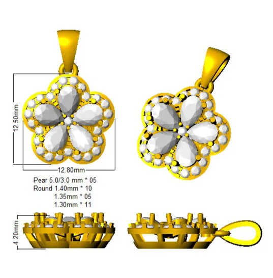 Pendants 950 Platinum