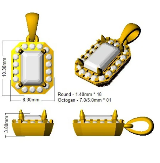 Pendants 950 Platinum