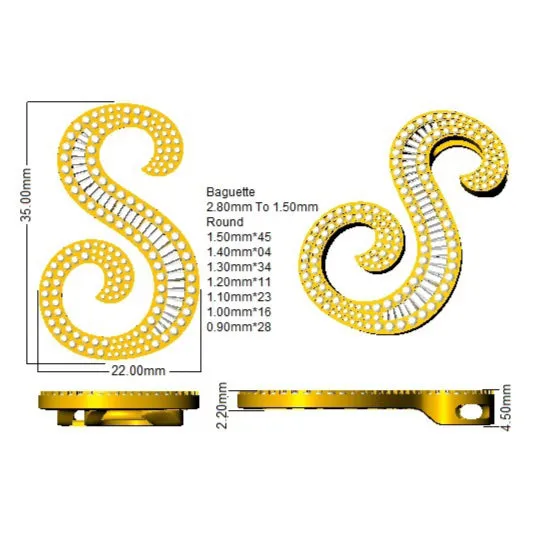 Pendants 950 Platinum