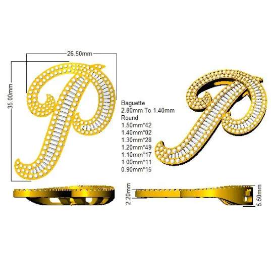 Pendants 950 Platinum