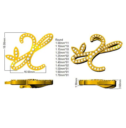 Pendants 950 Platinum