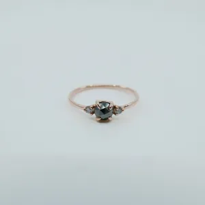 Penny Black Rosecut Diamond Ring