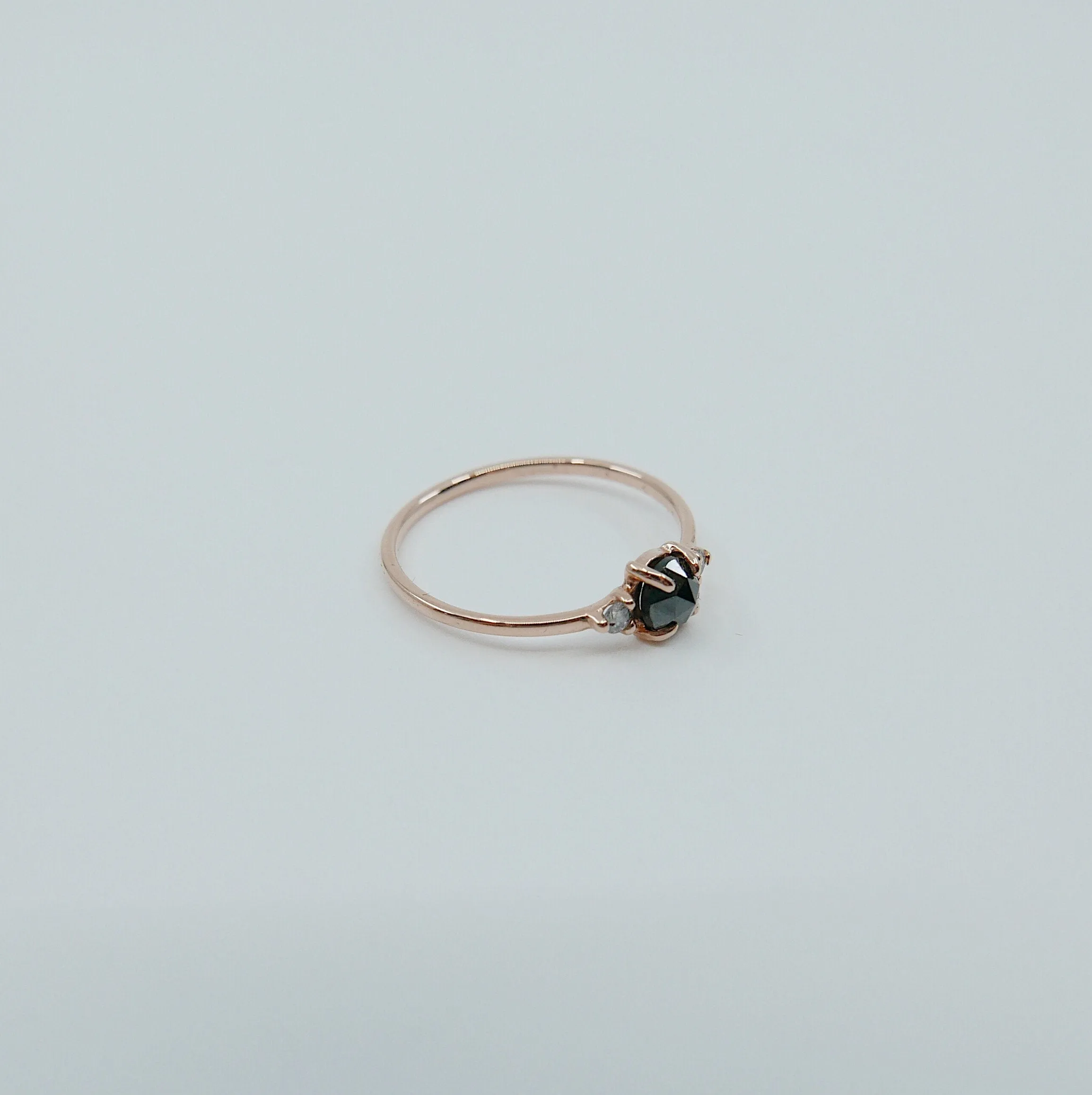 Penny Black Rosecut Diamond Ring