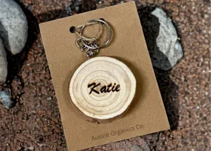 Personalised wooden key chain- Build your box  add on