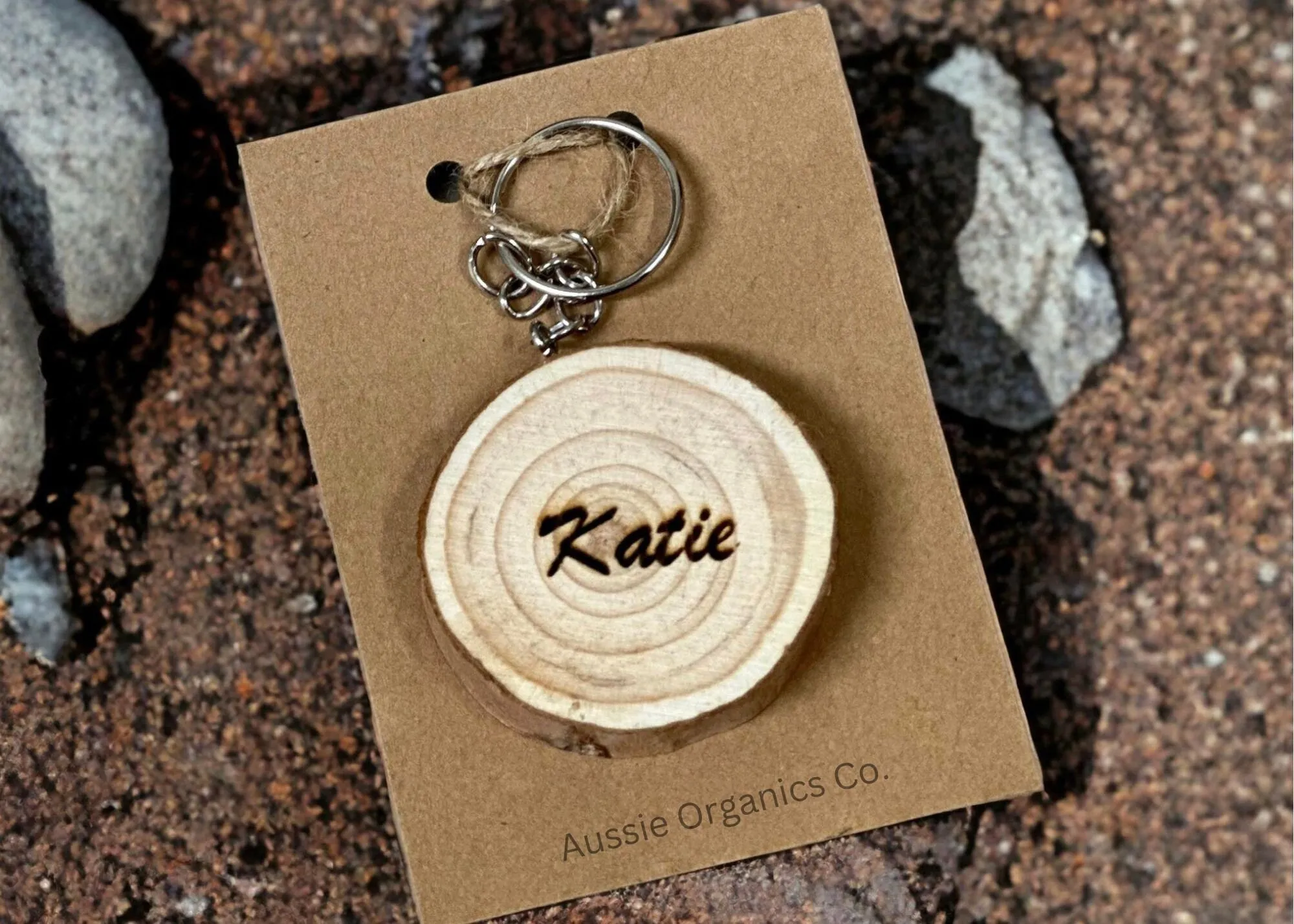 Personalised wooden key chain- Build your box  add on