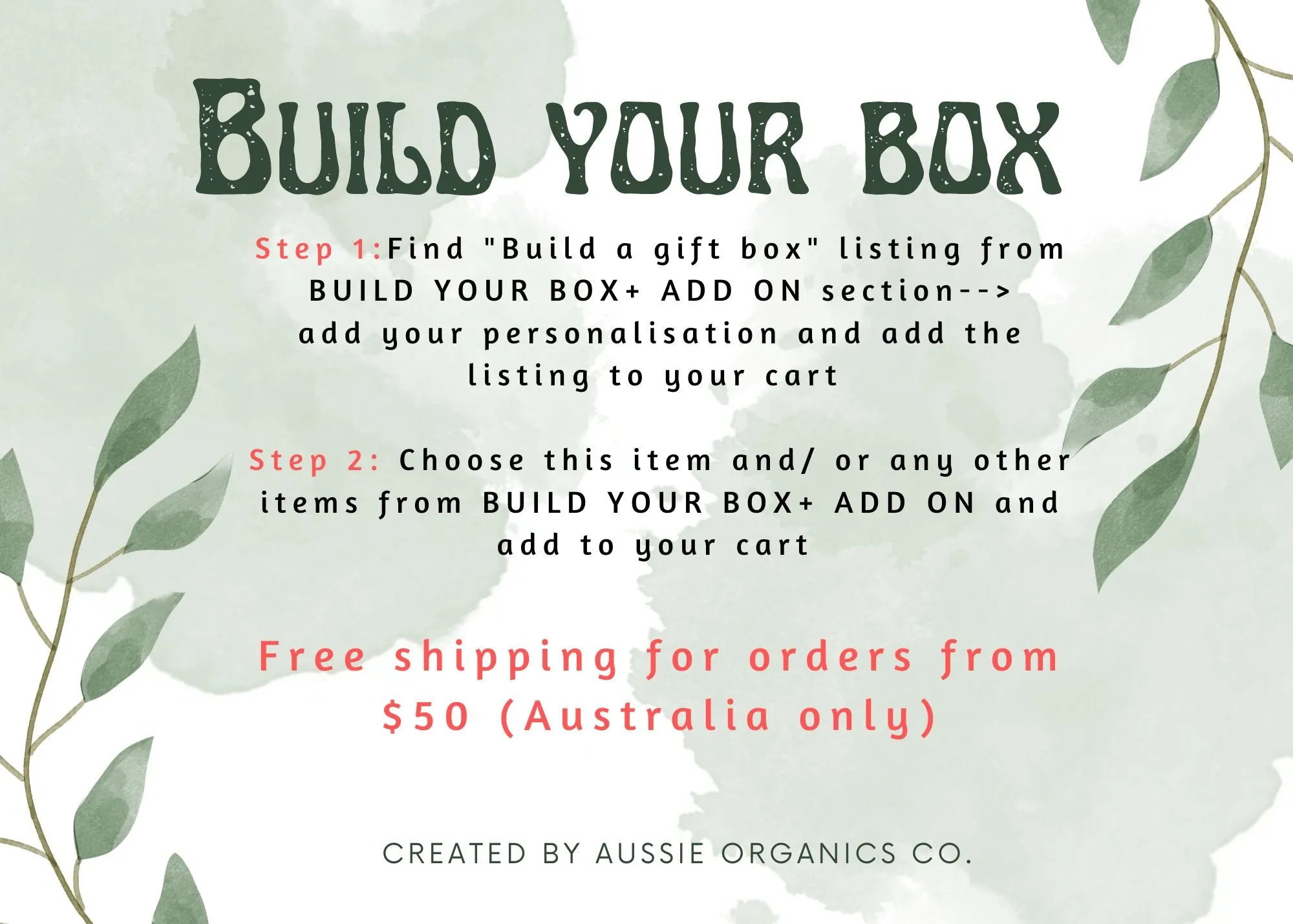 Personalised wooden key chain- Build your box  add on