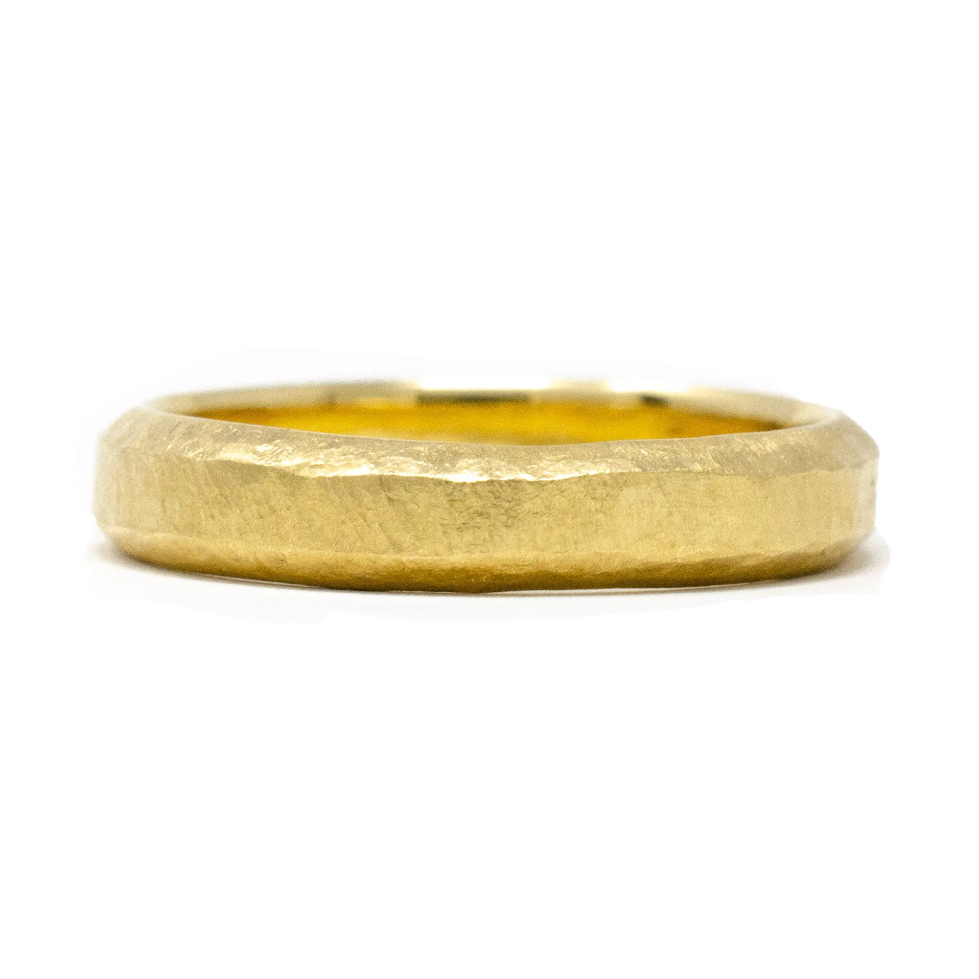 Petite Elemental Bevel Band