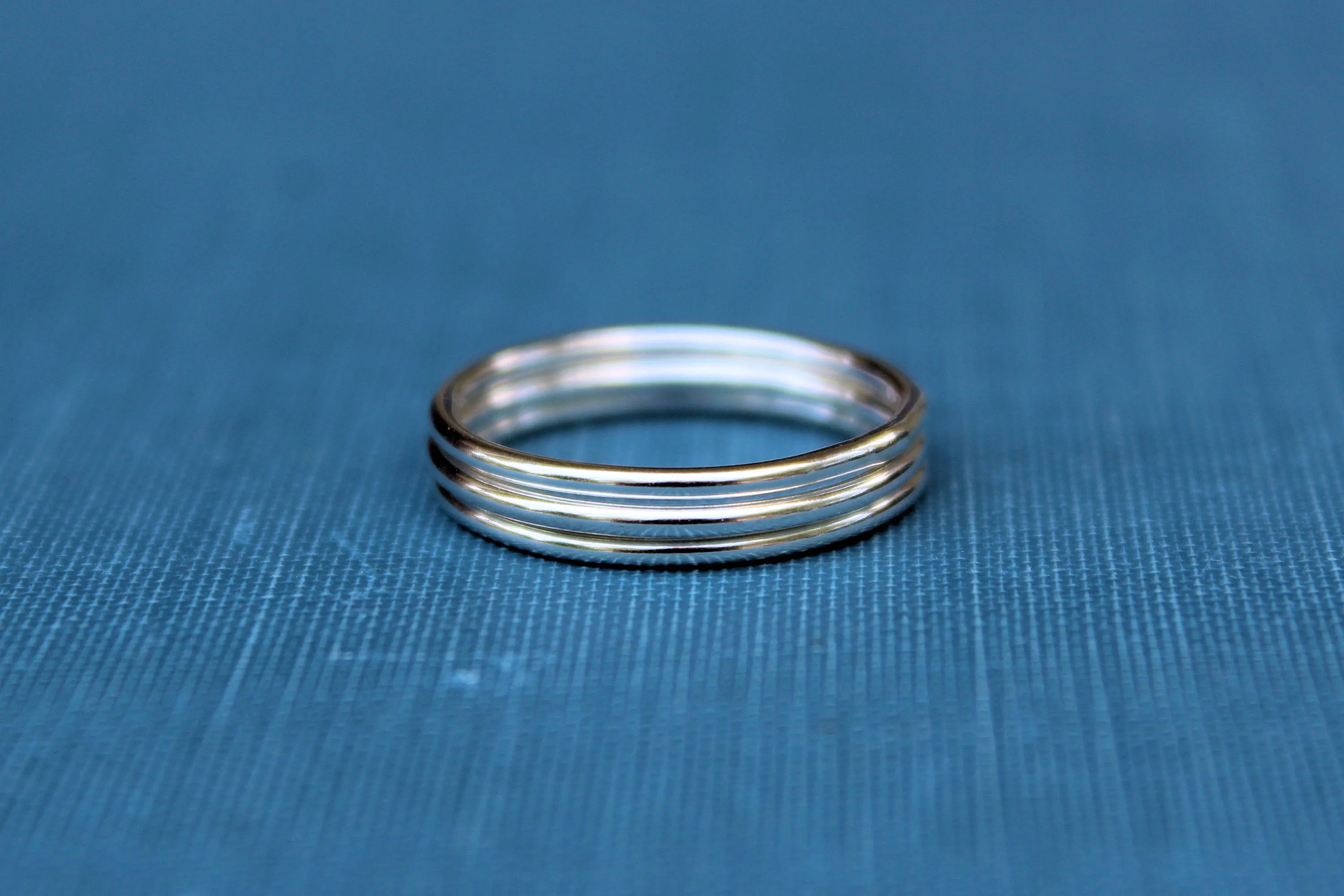 Plain Stacking Ring Sterling Silver or Gold-Filled
