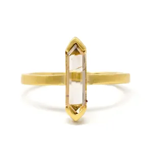 Pointedly Beautiful Hexagon Diamond Ring
