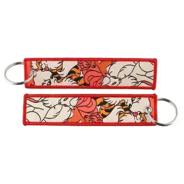 Pokémon Embroidered Tag Keychain
