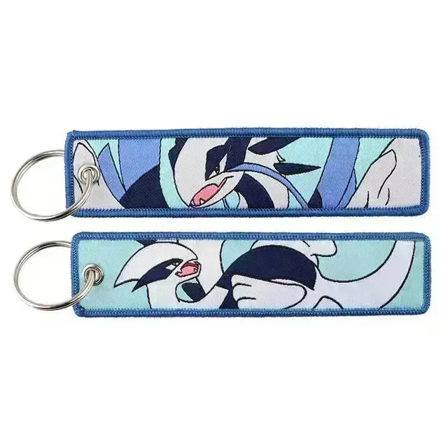 Pokémon Embroidered Tag Keychain