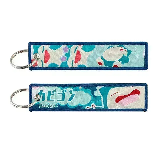 Pokémon Embroidered Tag Keychain