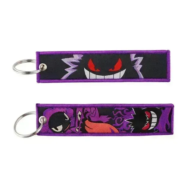 Pokémon Embroidered Tag Keychain