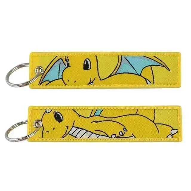 Pokémon Embroidered Tag Keychain