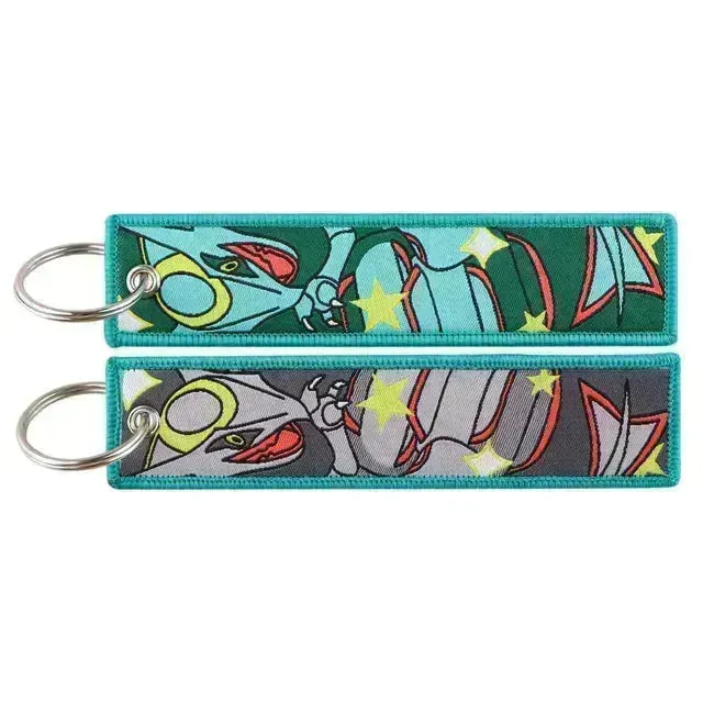 Pokémon Embroidered Tag Keychain