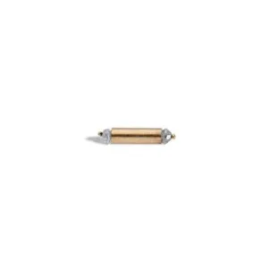 "Miguel" Gold Bar Stud with Champagne Diamonds