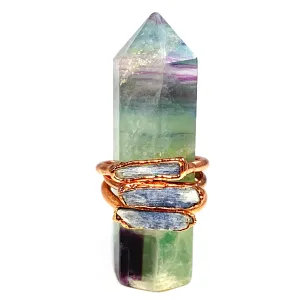 Raw Kyanite Blade Ring