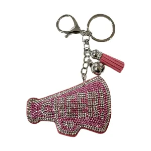 Rhinestone Cheer Keychain