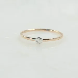 Rings Chiseled Dot 1mm wide Choose Your Metal and Size