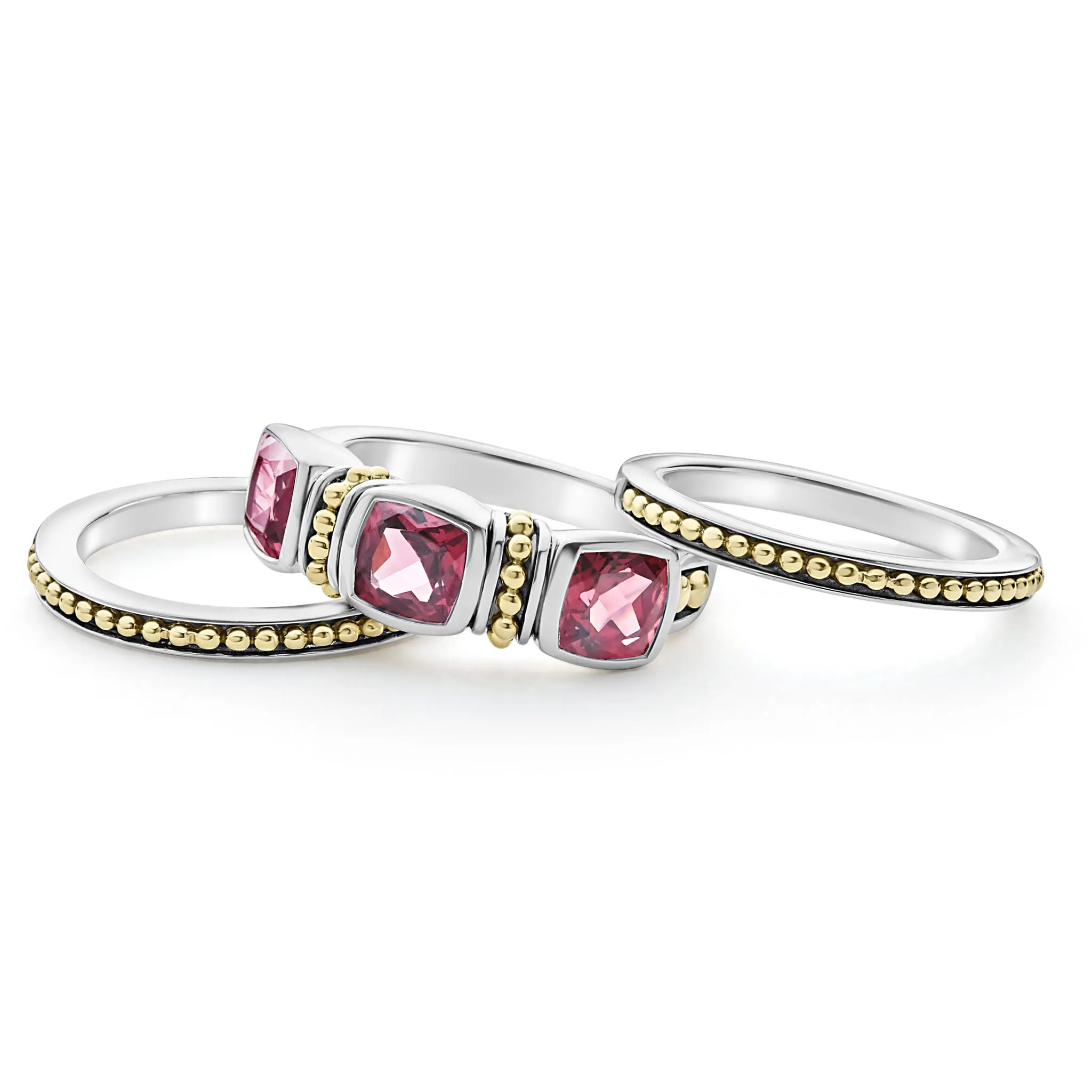 Rittenhouse Rhodolite Garnet Stacking Rings