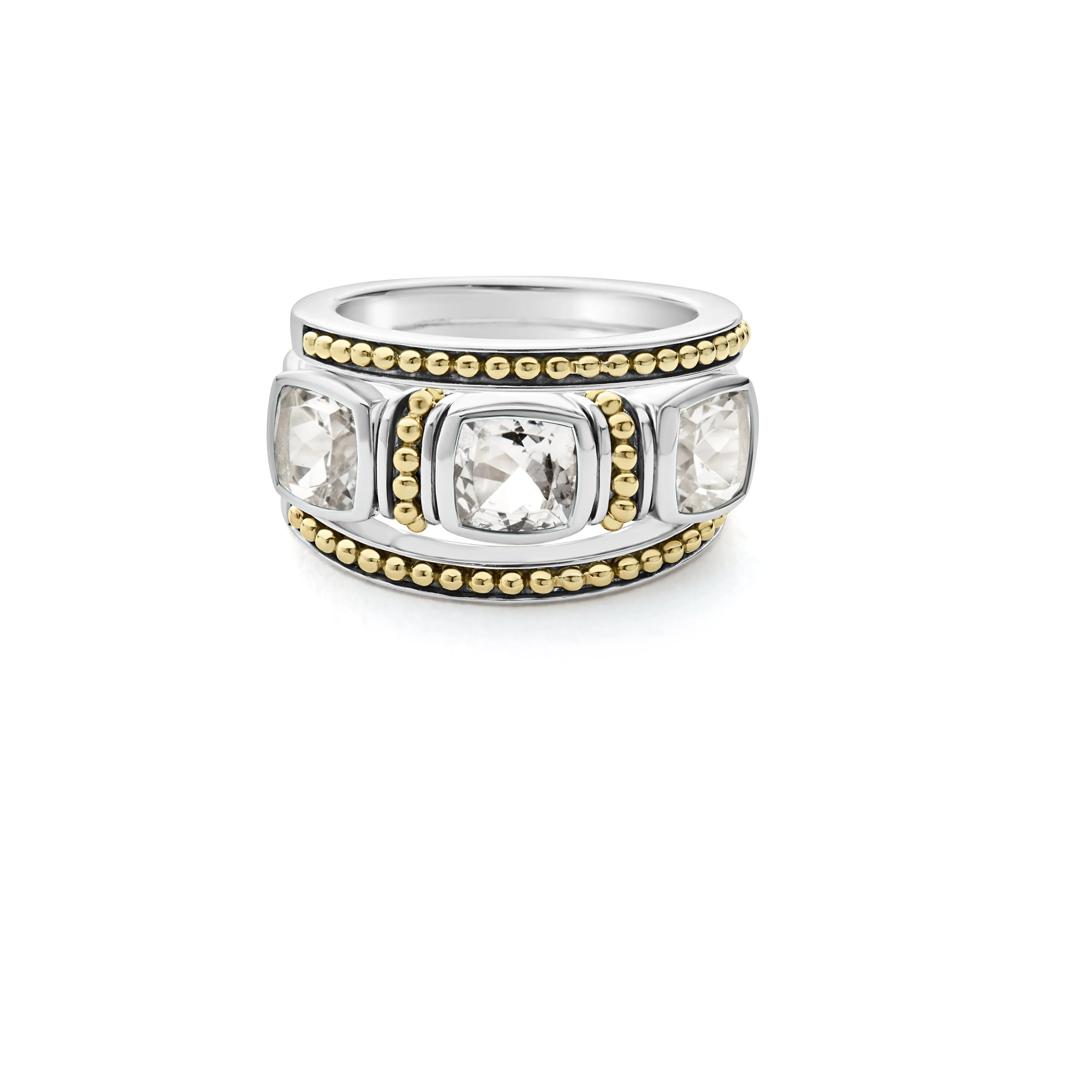 Rittenhouse White Topaz Stacking Rings