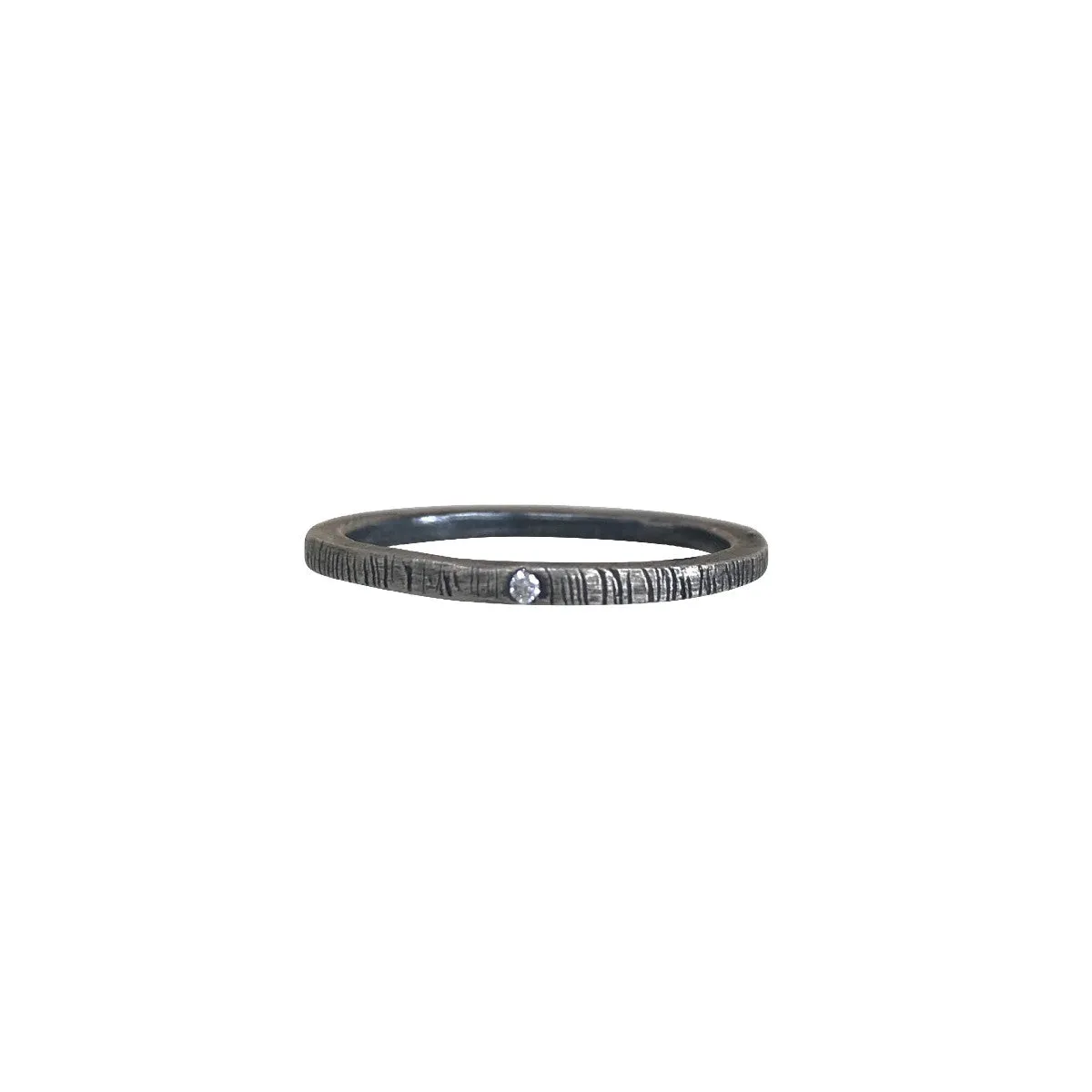 Ritual Ring in Oxidized Silver