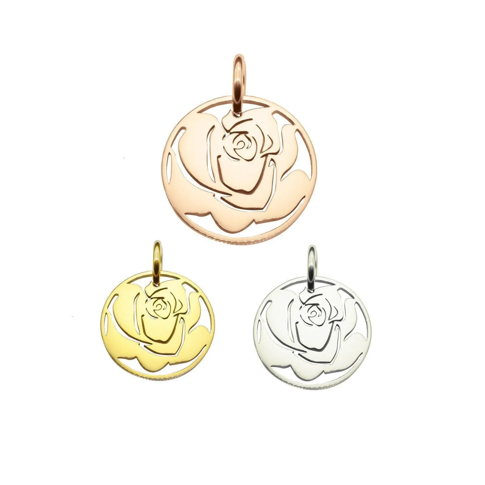 Rose Charm for Keyring
