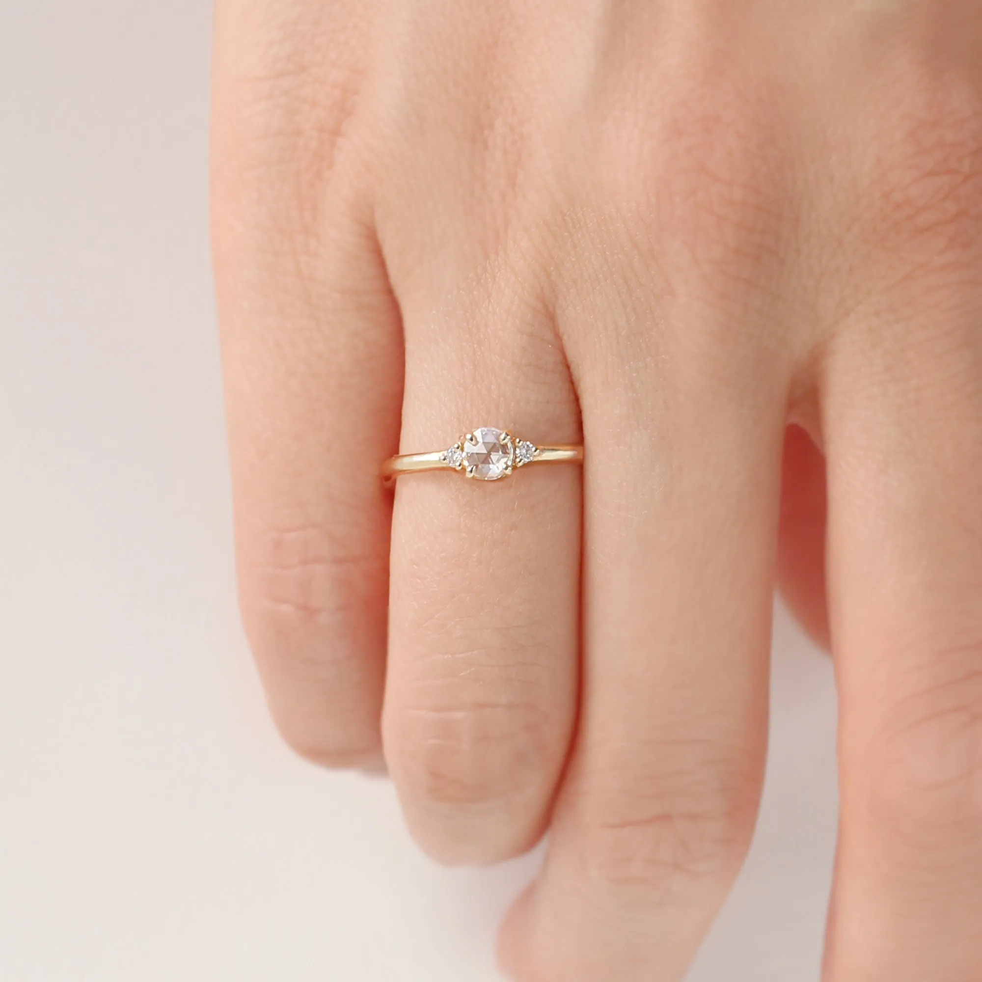 Rose Cut Diamond Madison Ring