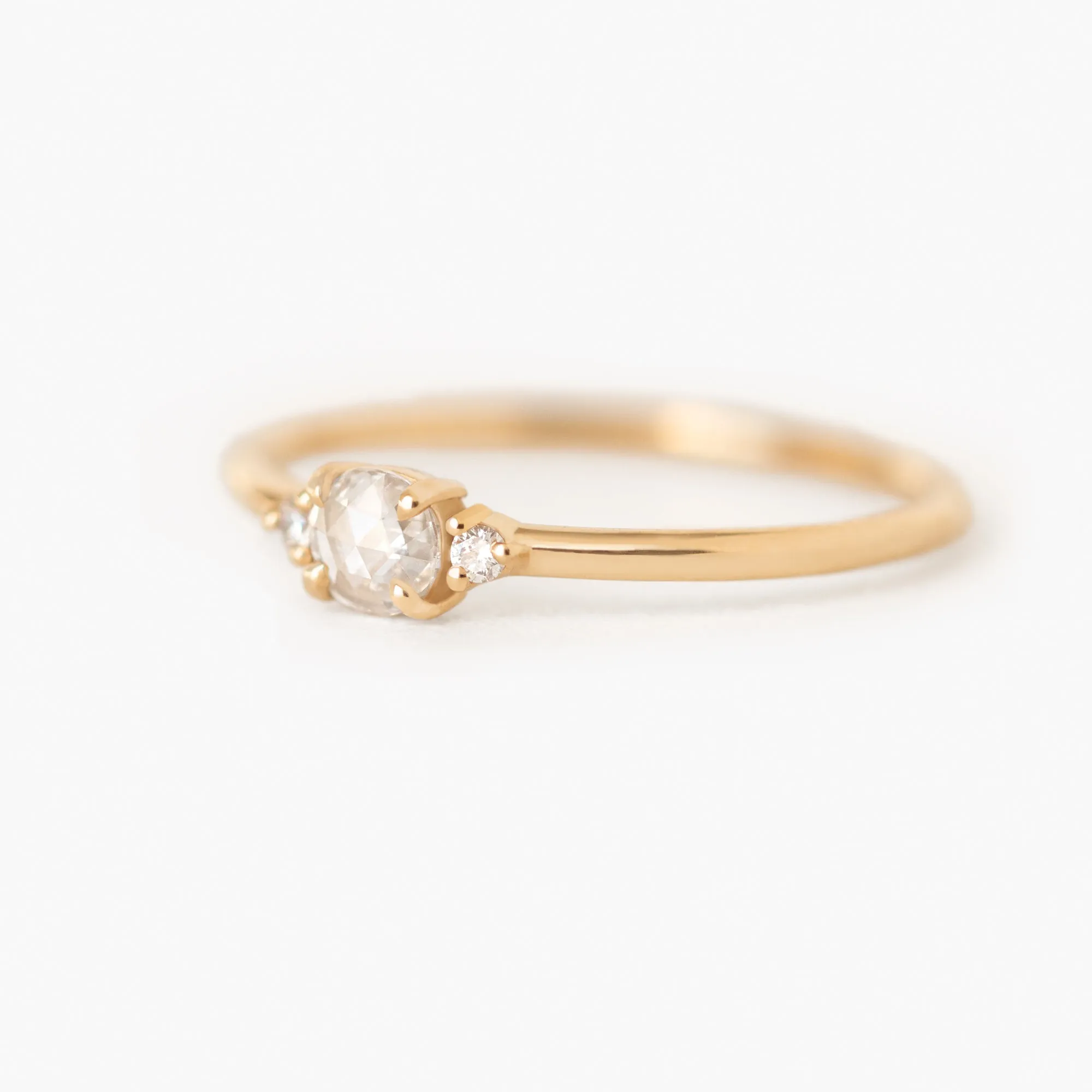 Rose Cut Diamond Madison Ring