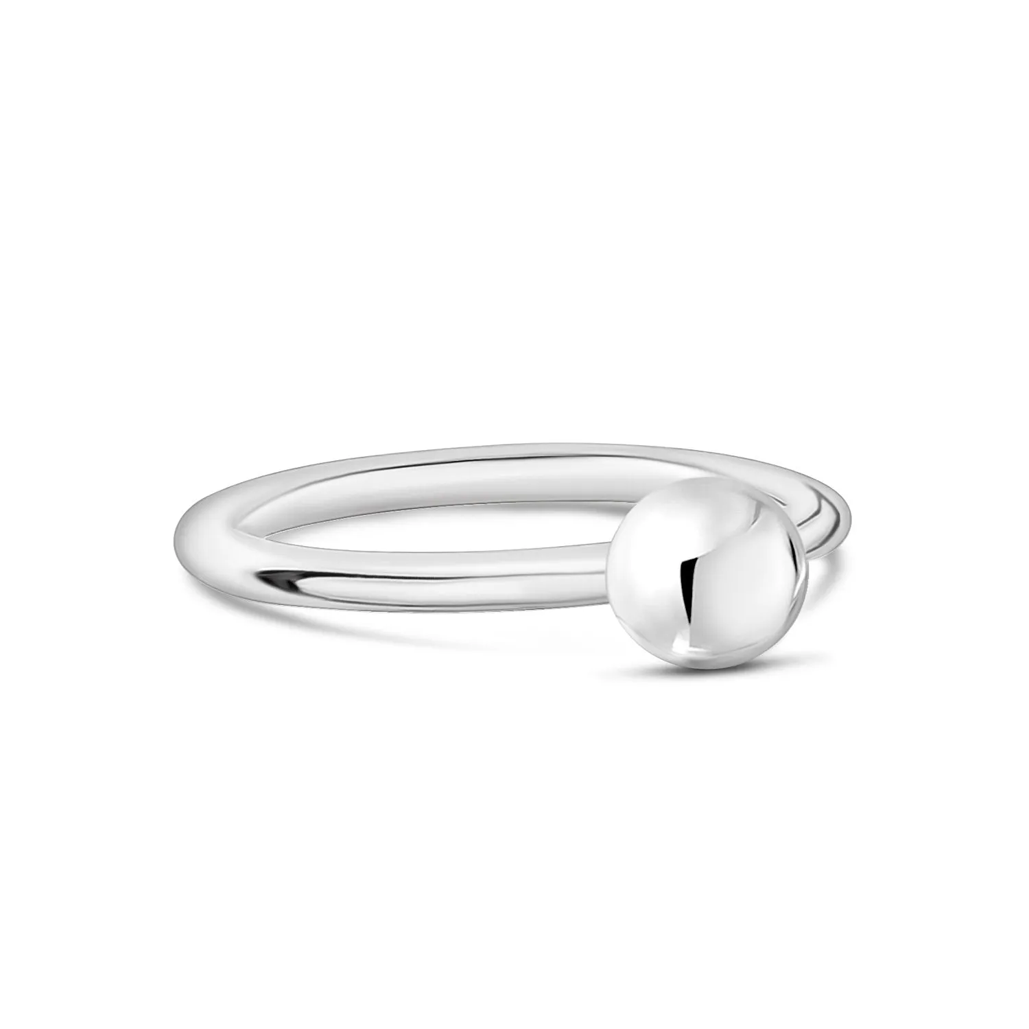Round Ball Stackable Ring