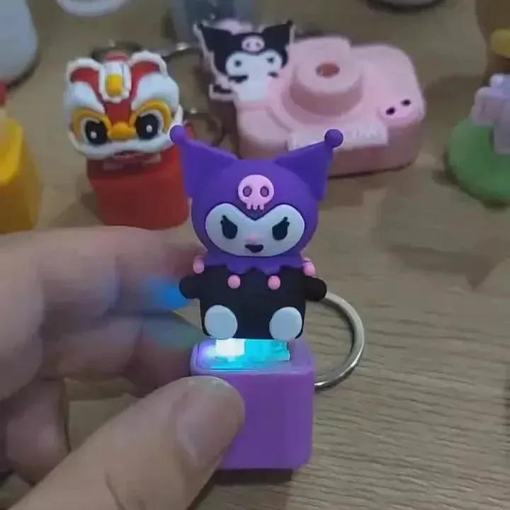 Sanrio Glowing Voice Fidget Keychain