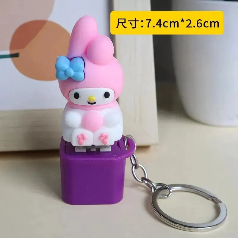 Sanrio Glowing Voice Fidget Keychain