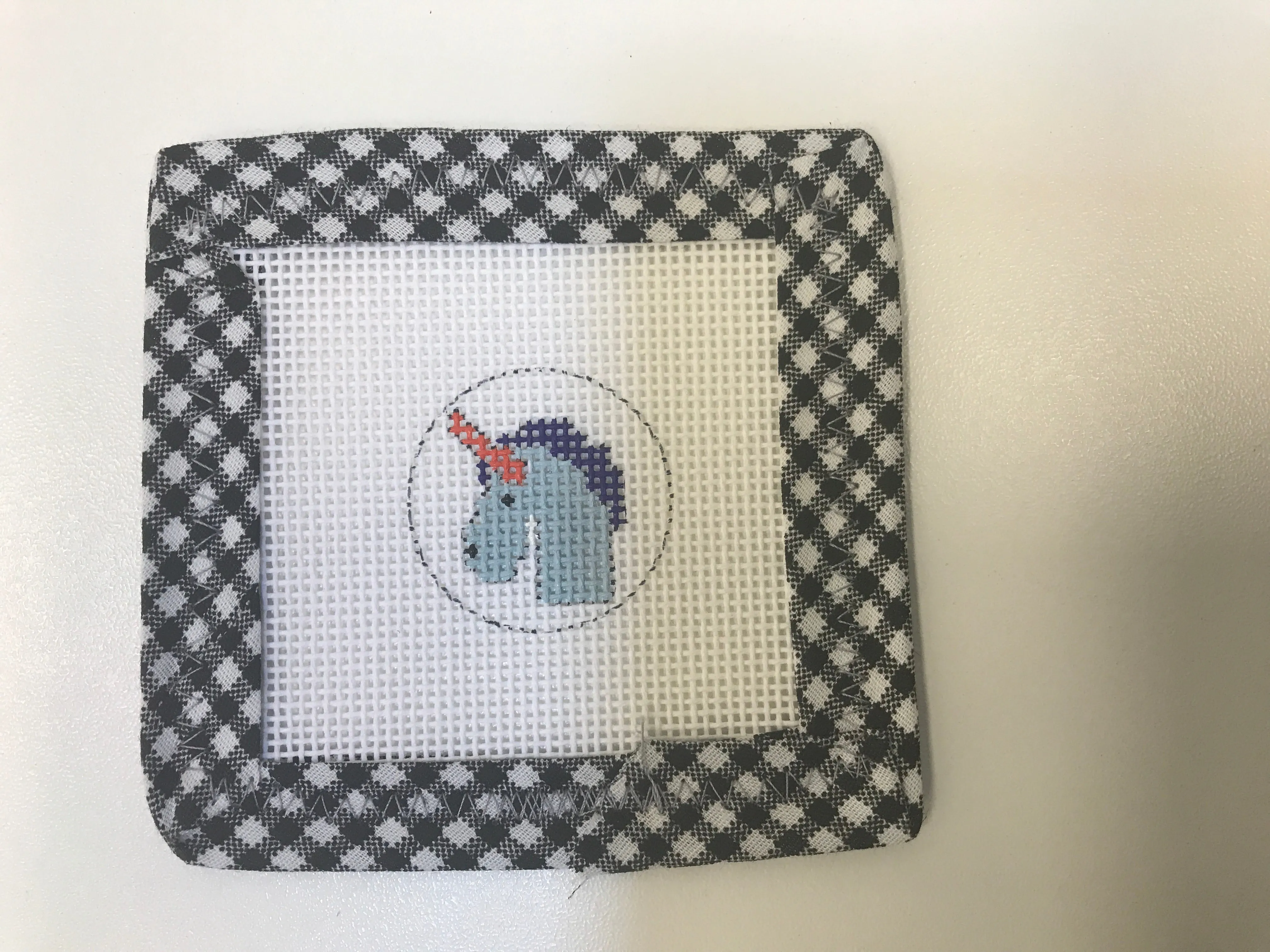 Self Finishing Keychain and Canvas Options