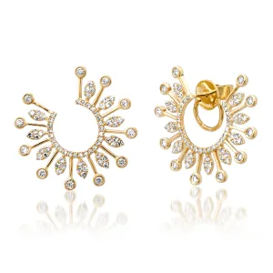 Semi Circle Studs