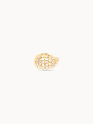 SIGNATURE Drop Clasp Diamond Pavé with Diamond Pavé